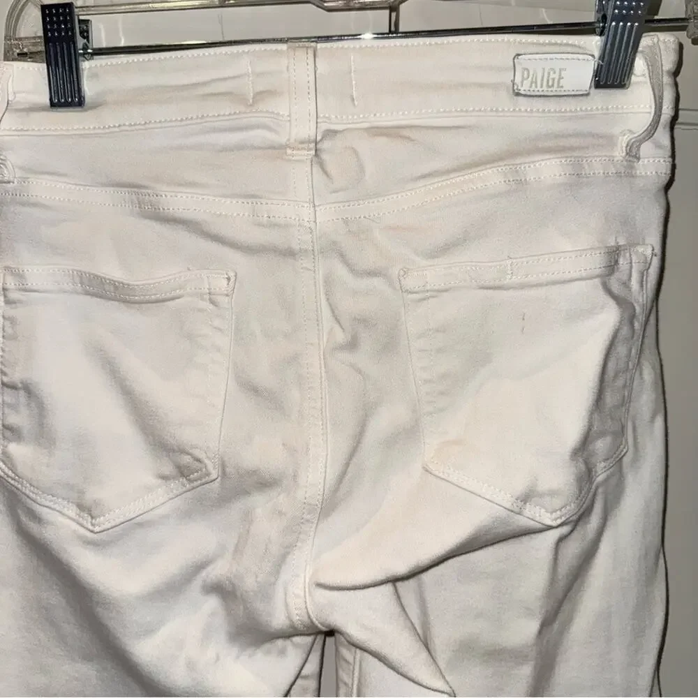 Paige Jeans Hoxton Ultra Skinny White Mist 26